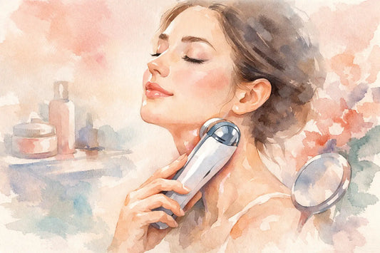 How to Use a Face and Neck Beauty Device