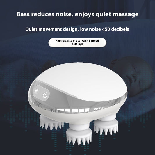 SootheHues™ SereneScalp 3D Octopus Massager - Stress Relief & Deep Sleep Aid