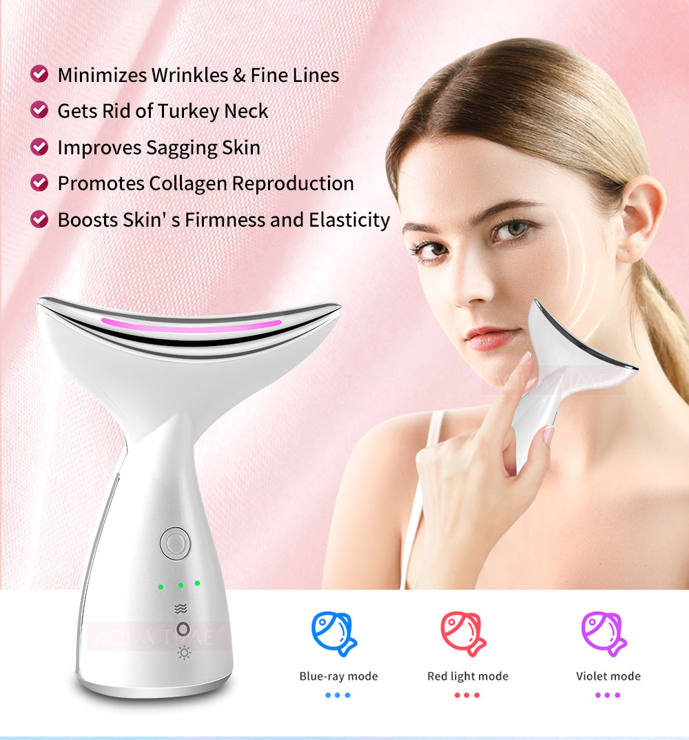 SootheHues™ LunaSculpt EMS Neck & Face Lifting Device