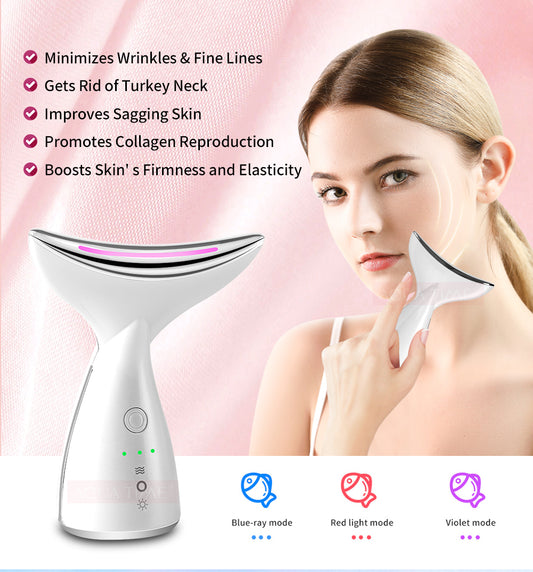 SootheHues™ LunaSculpt EMS Neck & Face Lifting Device